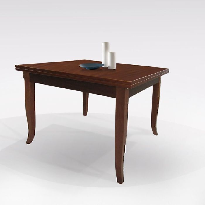 TAVOLO ART.14 A LIBRO LISCIO 100X100TL main product photo