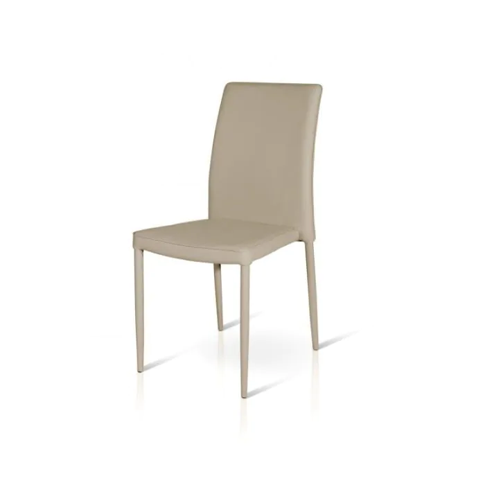 SEDIA ECOPELLE TORTORA 710