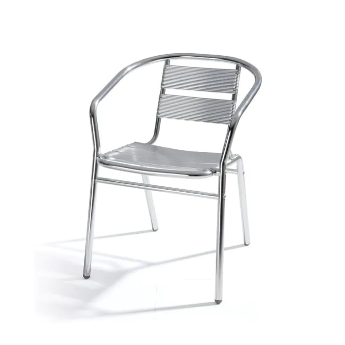 Sedia da esterno bar alluminio Mercatone Germanvox