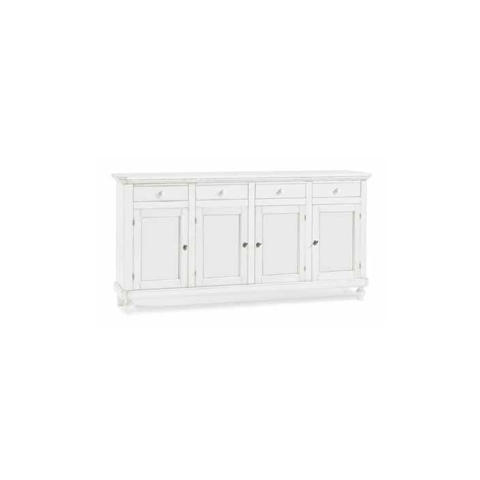 CREDENZA 4 PORTE ARTE POVERA BIANCA main product photo