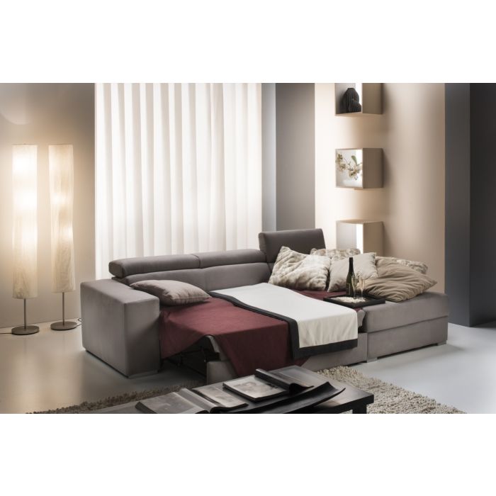 LUIS DIVANO ANG. LETTO+CHAISE LONGUE CONT.REV CAT VF 270/165X100X75/94 main product photo