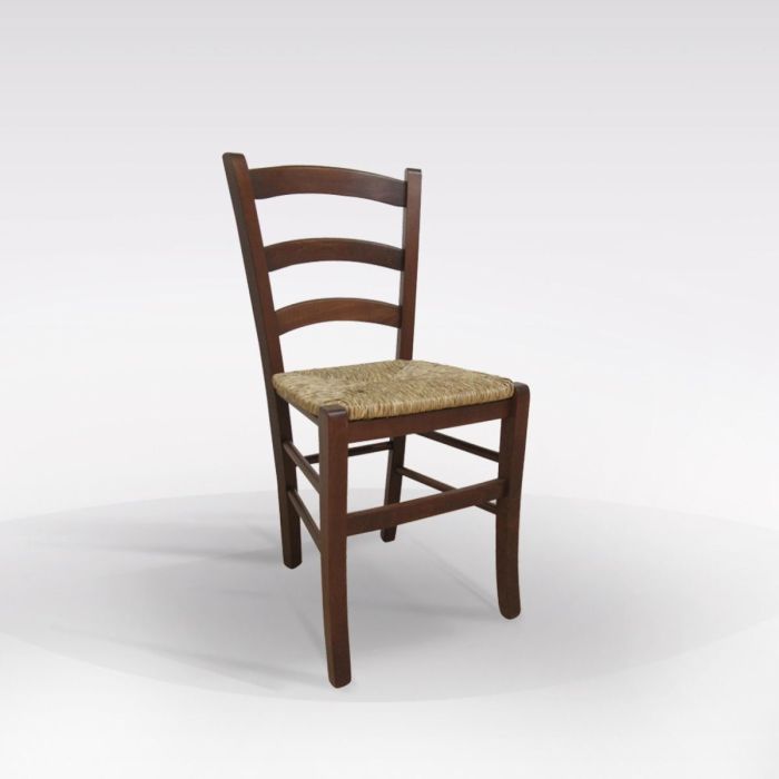 SEDIA VENEZIA NOCE SED. PAGLIA SED843 main product photo