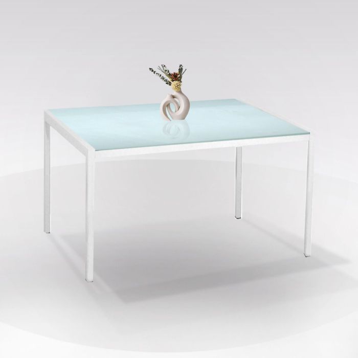 TAVOLO EMILY 110X70 BIANCO / VETRO TAV2258 main product photo