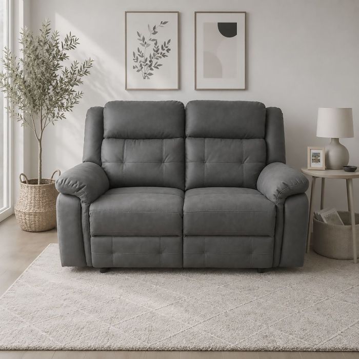 DIVANO 2 POSTI CON RELAX MANUALE SX-81321-2 DIV712 main product photo