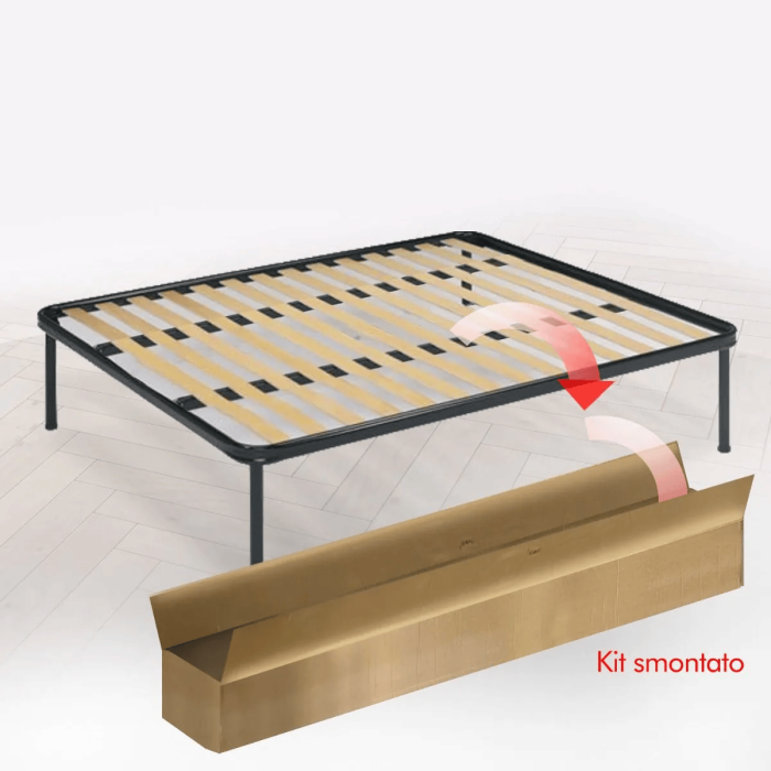 RETE MATRIMONIALE SMONTATA 160X190 RT8860 main product photo