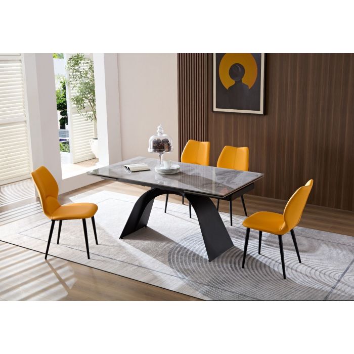 TAVOLO 160X90 ALL. BLACK TAV137 main product photo