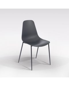 SEDIA MOD FRIDA GRIGIO SCURO