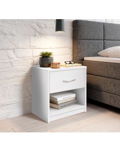 COMODINO PEPE 1 CASS. BIANCO MOD. 38533172 L.39 P.28 H.41