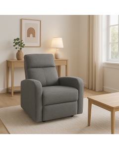 Poltrona relax Giada recliner manuale grigio