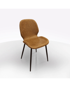 SEDIA VANNA TESSUTO VINTAGE CUOIO SED1228