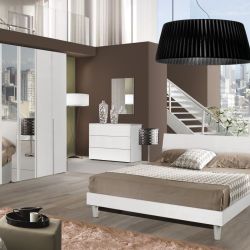 ALICE CAMERA 6A C/SP G/LETTO BIANCO LARICE