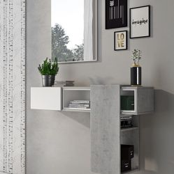 ENTRATINA MOVE CEMENTO E BIANCO EN28