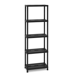 SCAFFALE 5 RIPIANI ART. 143 NERO Z01443PO-4100