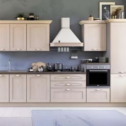Cucina componibile stile classico Maya avorio 360 cm