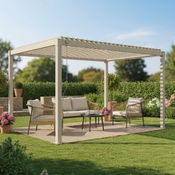 Pergola bioclimatica Garda 3x4 seta 0796086