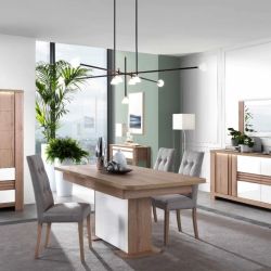 SOGGIORNO PALACE ROVERE BIANCO LUCIDO