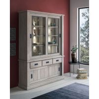 CRISTALLIERA ANTHONY 2ANTE+3CASSETTI 150X40X204 VE281