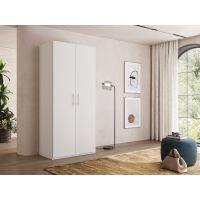 ARMADIO 2 ANTE BATT. BIANCO H202 AR2