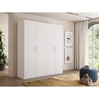 ARMADIO SWIFT 4 ANTE BATTENTI BIANCO H.202