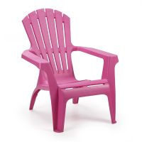 POLTRONA DA GIARDINO CON BRACCIOLI DOLOMITI FUXIA