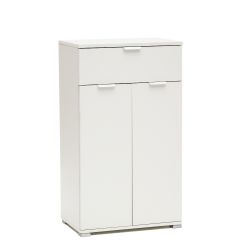 MOBILETTO 2ANTE+1CASS.60X38X103 BIANCO ART 1306B