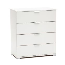 CASSETTIERA 4CASS.75X38X85 BIANCO ART. 614B