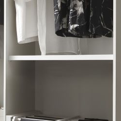 RIPIANO ARMADIO INTERNO GRIGIO DA 90