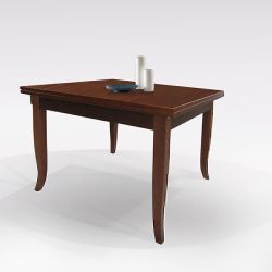 TAVOLO ART.14 A LIBRO LISCIO 100X100TL