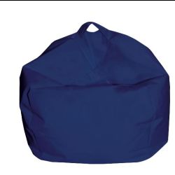 POUFF SACCO  ECOPELLE BLU 22