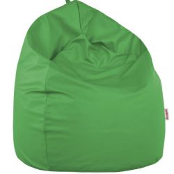 POUFF SACCO  ECOPELLE VERDE