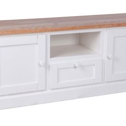 P.TA TV CM142 BIANCO/NOCE SHABBY PTV802