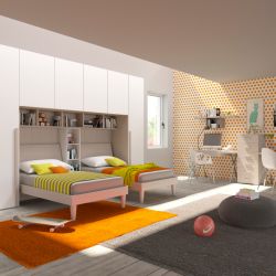 CAMERETTA PONTE MAXI OLMO FRON. FRAS. B/2 LETTI