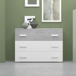 COMO' MILA FRASSINO BIANCO CEMENTO