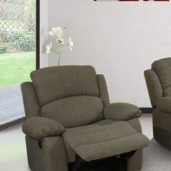 POLTRONA RELAX MAN. NABUK POLT243