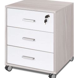 CASSETTIERA 3 CASSETTI  OLMO BIANCO A733OLBF