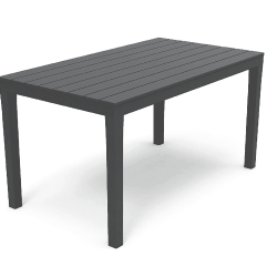 TAVOLO RETT. SUMATRA ANTRAC 138X78