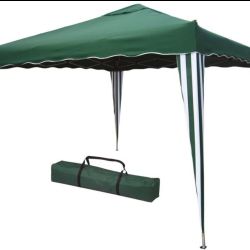 GAZEBO PIEGHEVOLE C/BORSA VERDE 3x3 ART.787/33