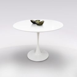 TAVOLO ROTONDO DIAM 100 BIANCO TAV 704