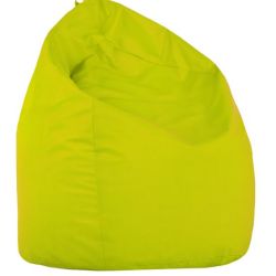 POUFF SACCO  ECOPELLE VERDE ACIDO 28