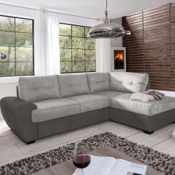 SALOTTO ANGOLARE BURNER DX CON LETTO