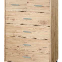 MOBILE 4+2 CASSETTI ROVERE A772RRR