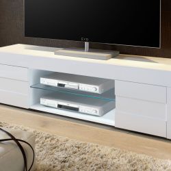 EASY BASE TV 2A GRANDE BIANCO LUCIDO 209071-02