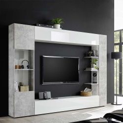 SORANO SOGGIORNO BIANCO/BETON COMP.3