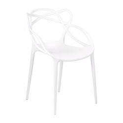 SEDIA HERON RESINA BIANCA SED287