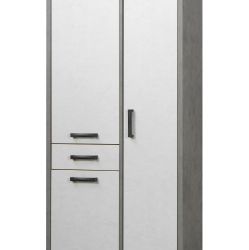 ARMADIETTO 3 ANTE+ 1 CASS. OSSIDO/CEMENTO H.175 L.75 P.33 3400OSB