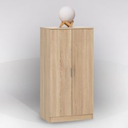 ARMADIETTO SCARPIERA 2 ANTE 6 RIPIANI ROVERE