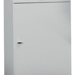 MOBILETTO GLOSSY 1 ANTA +1 CASS A22200BL BIA LUC. H.80 L.46 P.34