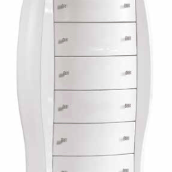CASSETTIERA BIANCO LUCIDO 371