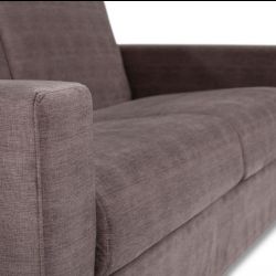 CITY DIVANO LETTO 3P RETE+MATERASSO 140X195 PROMO MODENA 1697 PIOMBO