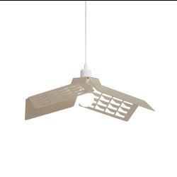 SOSPENSIONE GEO IN METALLO SABBIA 45X45 CM